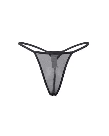 Porte-jarretelles noir en dentelle Paris Hollywood taille L/XL-4