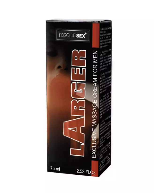 Image du gel LARGER 75ML par Ruf pour le développement du pénis-2