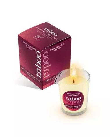 Bougie de massage TABOO FOR HIM par Ruf pour moments sensuels-1