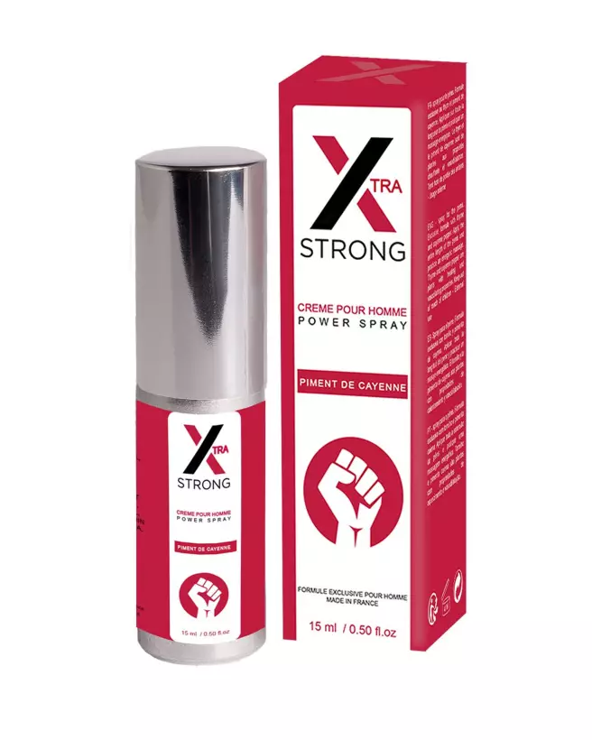 Image du Spray X Strong Men Power de Ruf pour améliorer l'érection et la performance sexuelle-1