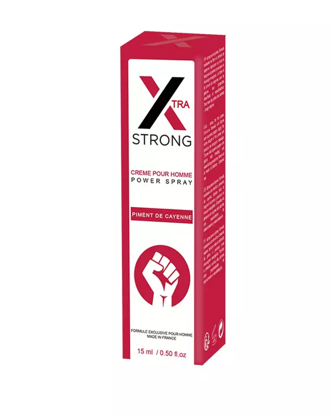 Image du Spray X Strong Men Power de Ruf pour améliorer l'érection et la performance sexuelle-2