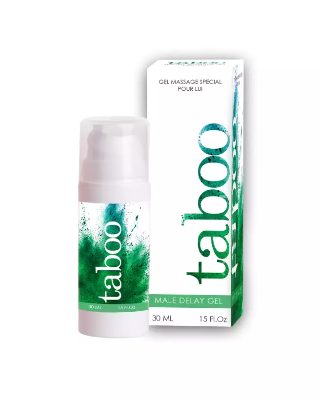 Image du gel retardant TABOO Male Delay 30ml de Ruf pour contrôler l'éjaculation-1