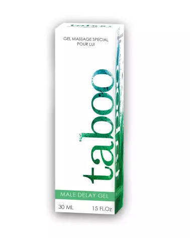 Image du gel retardant TABOO Male Delay 30ml de Ruf pour contrôler l'éjaculation-2