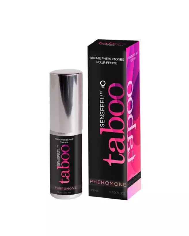 Image de TABOO PHEROMAN FOR HER 15ML par Ruf, parfum aux phéromones pour femme-1