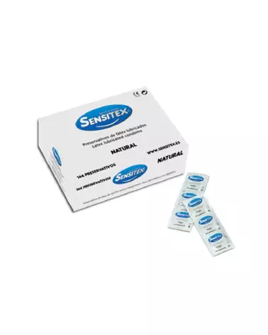 Image des préservatifs Sensitex Natural 144 pour confort et sécurité optimale-1