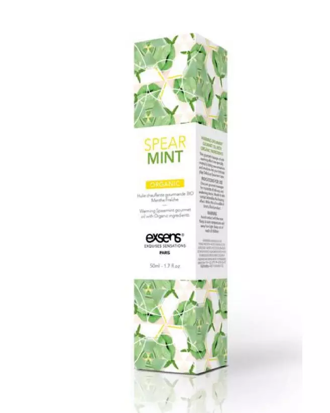 Image de l'Huile de Massage Exsens à la Menthe Fraîche Bio-2