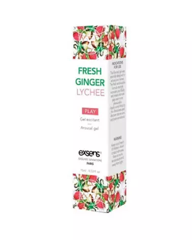 Image du Gel Excitant Fraîcheur Ginger 15ml par Exsens, crème stimulante intime-2