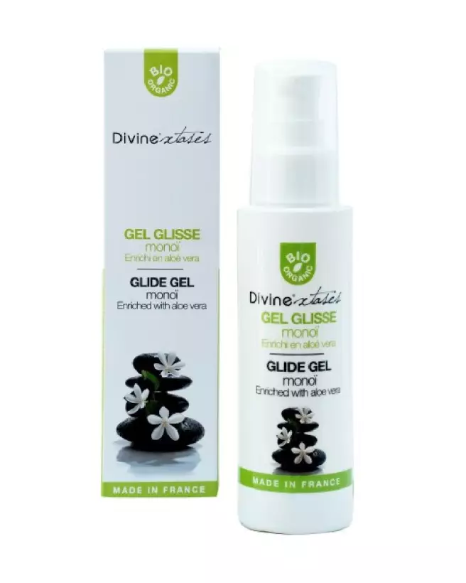 Lubrifiant naturel Divine Xtases Monoi 100 ml-1