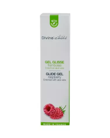 Lubrifiant bio Divine Xtases framboise 100ml naturel-2