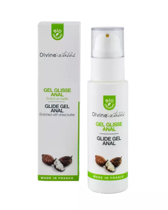 Image Gel Glisse Anal Divine Xtasies Lubrifiant Bio 100ml-1