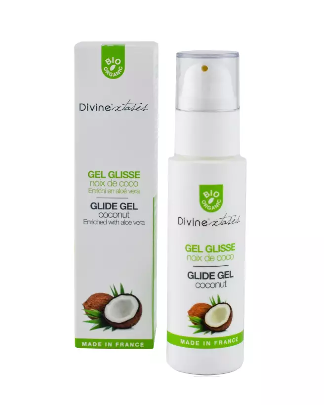 Image Gel Glisse Noix de Coco 100ml Divine Xtases Lubrifiant Bio-1