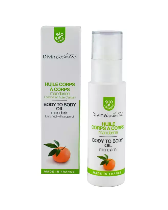 Huile Corps à Corps Divine Xtases 100ml Bio Organique-1