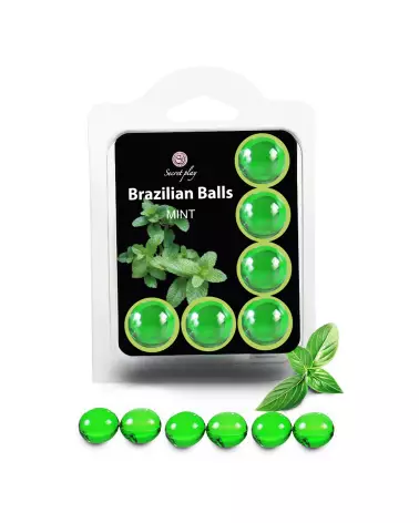 Image des Brazilian Balls Flavor Mint de SECRET PLAY - sensation de fraîcheur mentholée et plaisir renouvelé-1