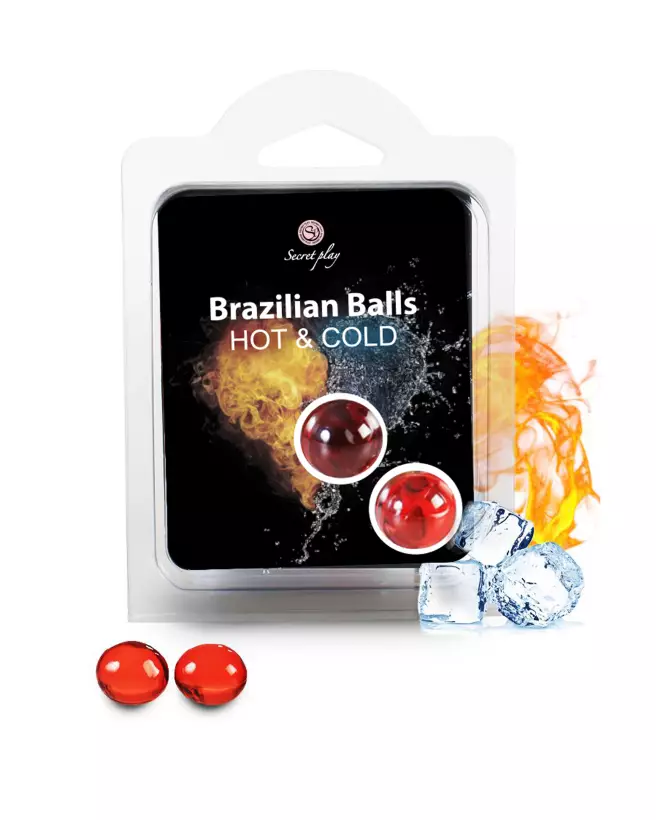 Image de Boules Brésiliennes Secret Play avec Effet Hot & Cold pour Sensations Intenses-1