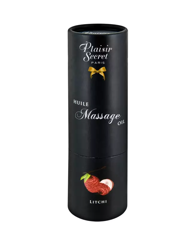 Huile de Massage Litchi Comestible Plaisir Secret 59ml - Parfait pour Soirées Romantiques-2