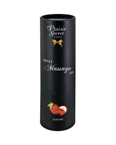 Huile de Massage Litchi Comestible Plaisir Secret 59ml - Parfait pour Soirées Romantiques-2