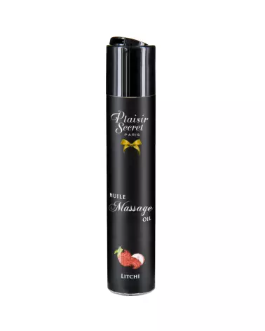 Huile de Massage Litchi Comestible Plaisir Secret 59ml - Parfait pour Soirées Romantiques-3