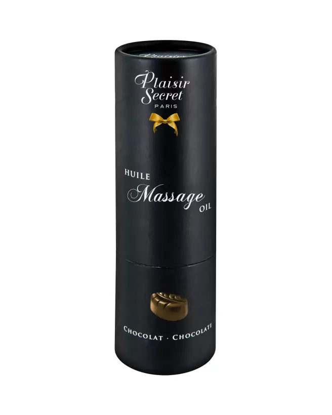 Huile de Massage Chocolat Plaisir Secret 59ml Comestible et Sensuelle-2