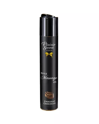 Huile de Massage Chocolat Plaisir Secret 59ml Comestible et Sensuelle-3