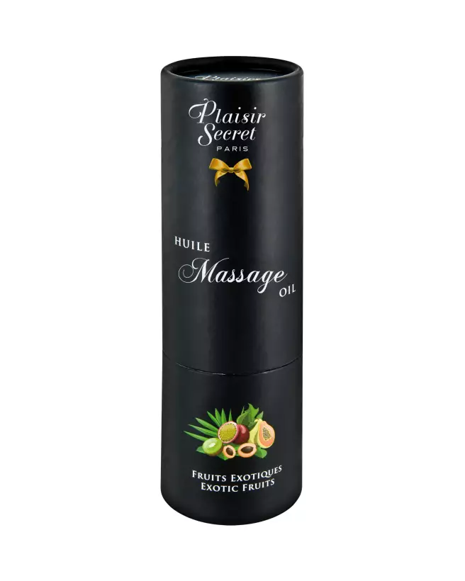 Huile de massage Plaisir Secret aux fruits exotiques 59ml pour moments sensuels-2