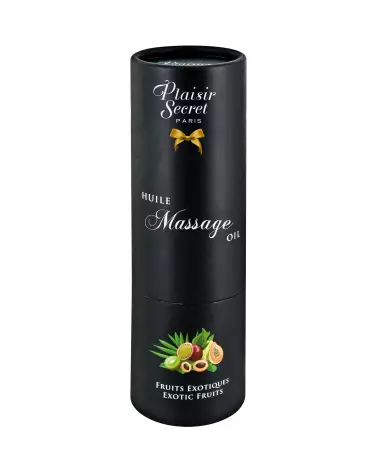 Huile de massage Plaisir Secret aux fruits exotiques 59ml pour moments sensuels-2