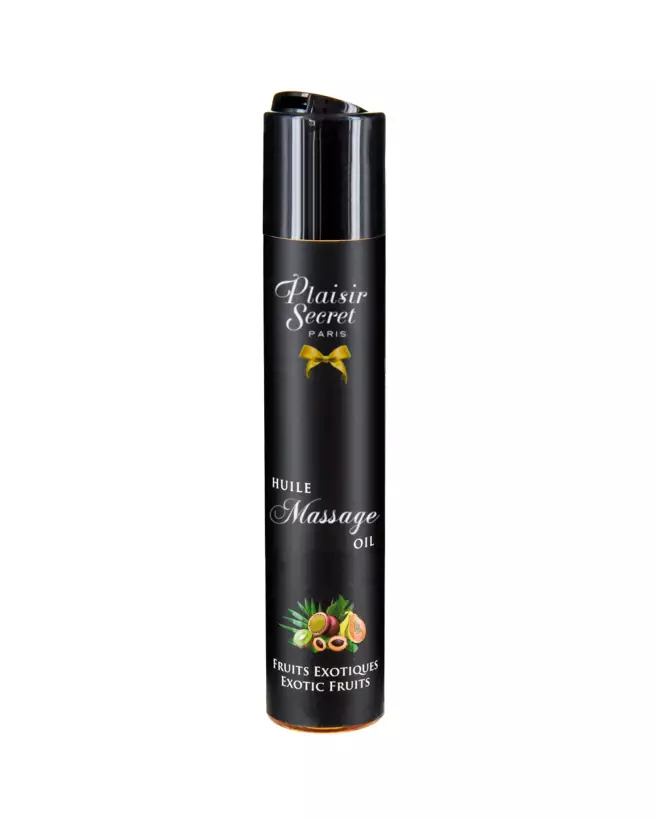 Huile de massage Plaisir Secret aux fruits exotiques 59ml pour moments sensuels-3