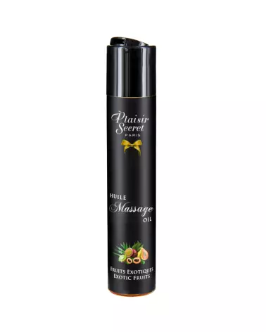 Huile de massage Plaisir Secret aux fruits exotiques 59ml pour moments sensuels-3