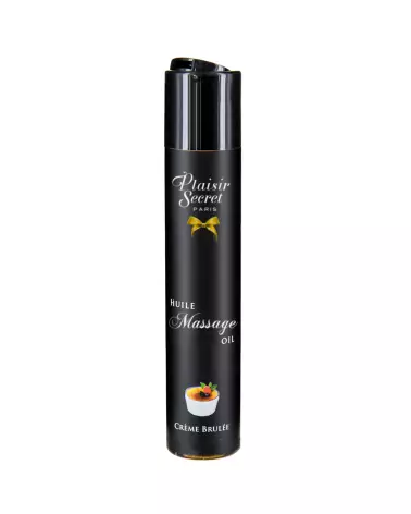 Huile de massage Plaisir Secret Crème Brûlée 59ml pour moments sensuels-3