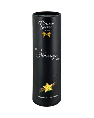 Huile de Massage Vanille Plaisir Secret 59ml Comestible et Sensuelle-2