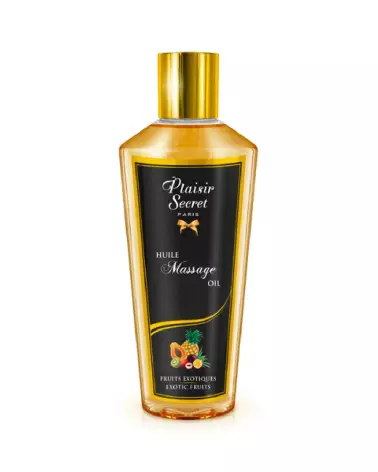 Huile de massage Plaisir Secret aux fruits exotiques pour relaxation et bien-être-1