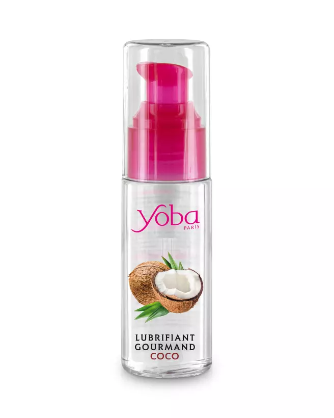 YOBA Lubrifiant Gourmand Coco 50 ml à base d'eau comestible-1