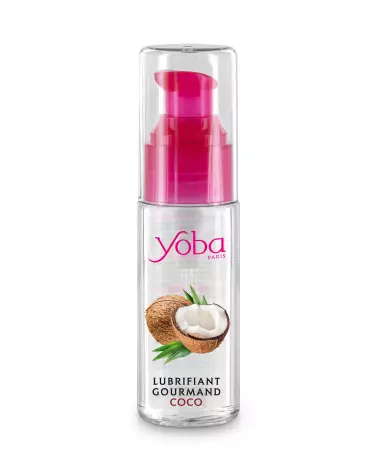 YOBA Lubrifiant Gourmand Coco 50 ml à base d'eau comestible-1