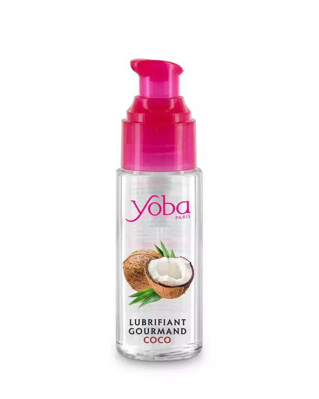 YOBA Lubrifiant Gourmand Coco 50 ml à base d'eau comestible-2