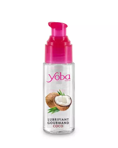 YOBA Lubrifiant Gourmand Coco 50 ml à base d'eau comestible-2