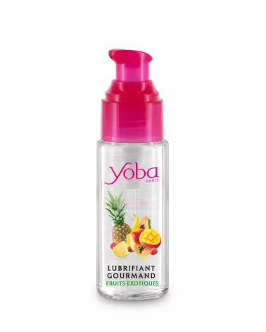 Image du lubrifiant comestible YOBA Gourmand Exotique 50 ml à base d'eau-2