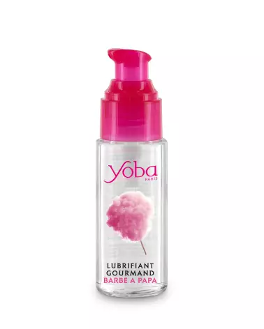Image du lubrifiant YOBA Gourm Barbe à Papa 50 ml, lubrifiant comestible à base d'eau-2
