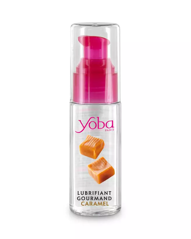 Image de YOBA Lub Gourmand Caramel 50 ml, lubrifiant comestible parfumé-1