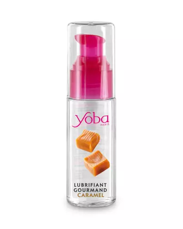 Image de YOBA Lub Gourmand Caramel 50 ml, lubrifiant comestible parfumé-1