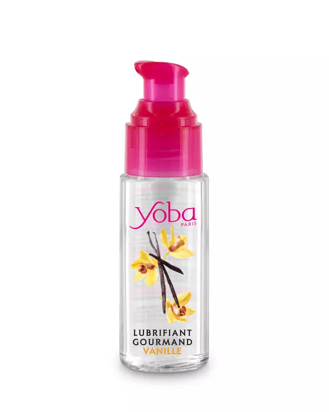 Image du lubrifiant comestible YOBA LUB Gourmand Vanille 50 ml-2