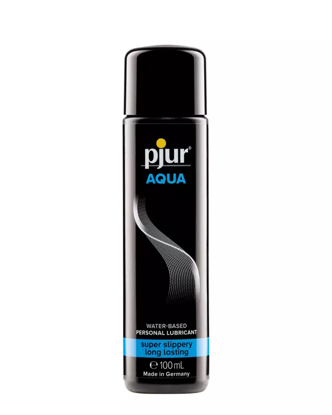 Image du lubrifiant PJUR Aqua 100ml à base d'eau, haute qualité-1