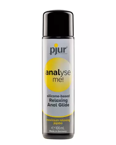 Image du lubrifiant anal PJUR Analyse Me 100ml, gel longue durée et hypoallergénique-1