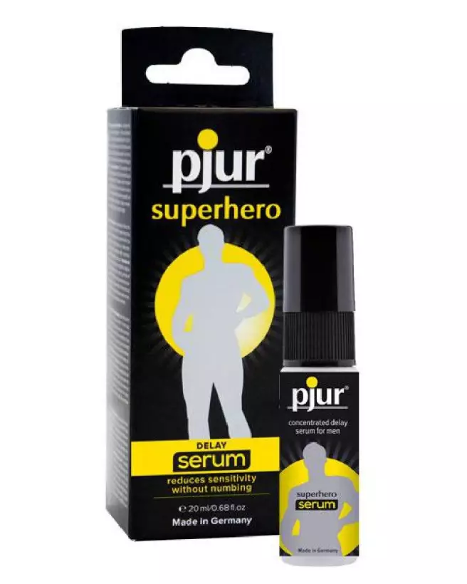 Image PJUR Superhero Serum 20ml - Retardateur d'éjaculation efficace-1