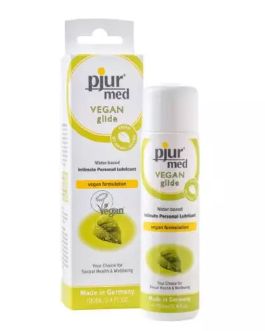 PJUR MED Vegan Glide 100ml lubrifiant bio naturel pour peaux sensibles-1