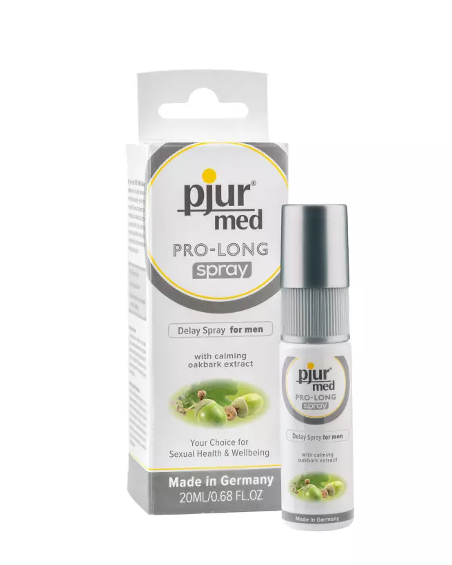 Image du spray retardant PJUR MED PRO-LONG 20ml pour améliorer performance et endurance-1