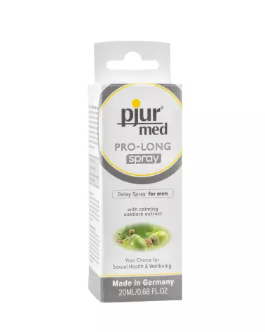 Image du spray retardant PJUR MED PRO-LONG 20ml pour améliorer performance et endurance-2