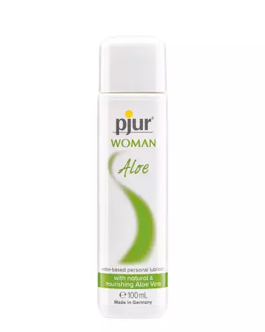 PJUR WOMAN ALOE Lubrifiant spécial femme 100 ml enrichi en aloe vera-1