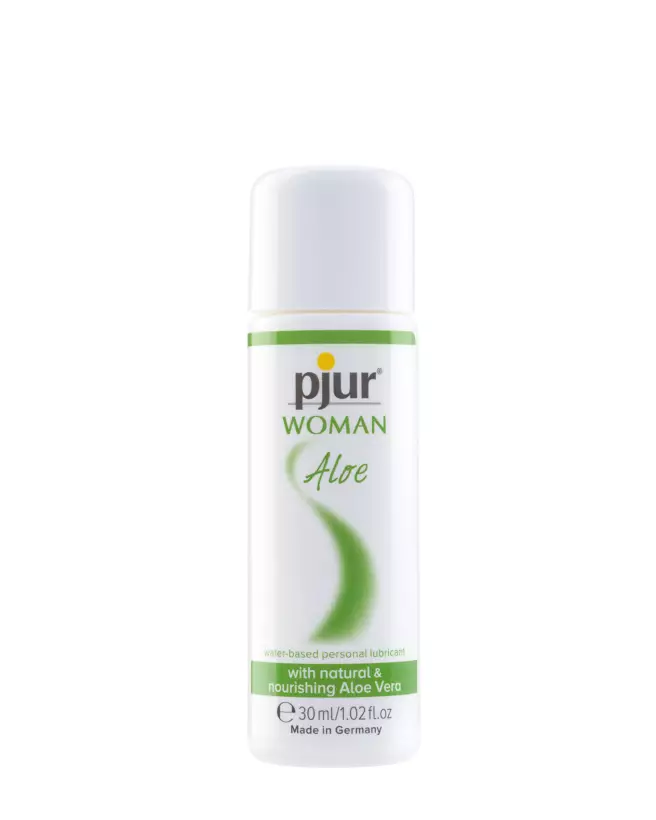 Image du lubrifiant PJUR WOMAN ALOE 30 ML pour femmes, enrichi à l'aloe vera-1