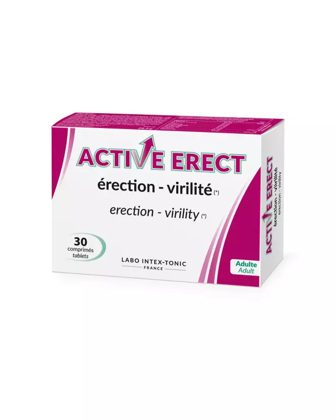 Image ACTIVE ERECT 30 comprimés LABO INTEXTONIC pour améliorer l'érection-1