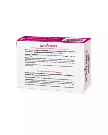 Image ACTIVE ERECT 30 comprimés LABO INTEXTONIC pour améliorer l'érection-2