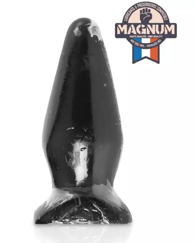 MAGNUM 03 Plug Noir XXL pour expérience avancée et sécurisée-2